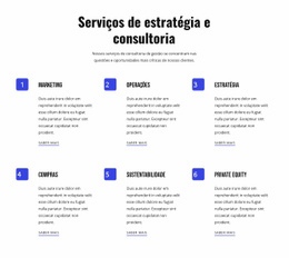 O Melhor Design De Site Para Estratégia E Serviços Ágeis