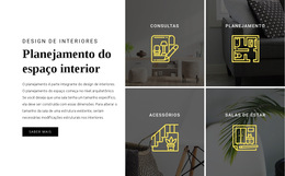 Modelo CSS Para Planejamento De Interiores