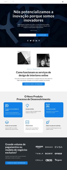 Inovação No Trabalho - Melhor Modelo De Site