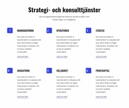 Multipurpose WordPress-Tema För Strategi Och Smidiga Tjänster