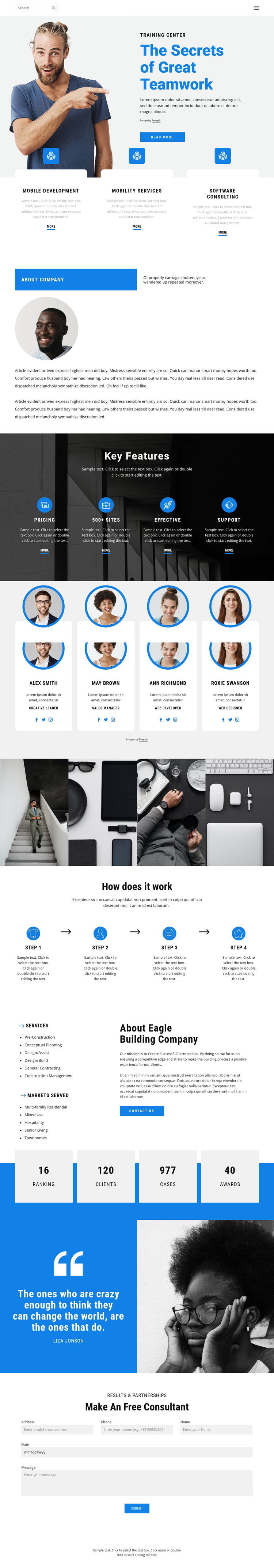 Business template Template
