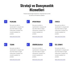 Strateji Ve Çevik Hizmetler