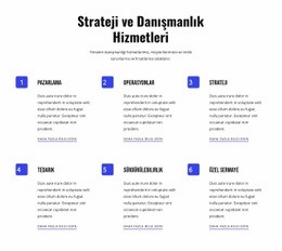Strateji Ve Çevik Hizmetler - Profesyonelce Tasarlanmış