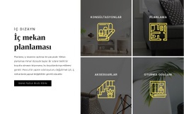 İç Mekan Planlaması - Web Sitesi Tasarımını Ücretsiz Indirme