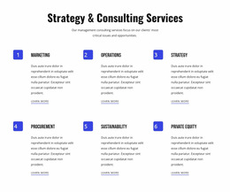 Strategy And Agile Services - Easywebsite Builder