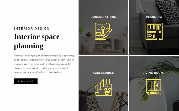 Interior planning eCommerce Template