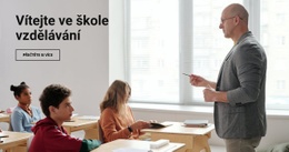 Pedagogická Škola – Téma WordPress