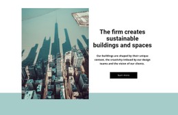 Sustainable Constructions CSS Website Template