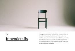 Kleine Innendetails - Responsives Website-Design