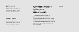 Mucho Texto Sobre El Trabajo - Diseño Web Polivalente