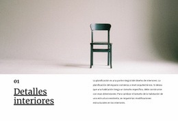 Pequeños Detalles Interiores - Diseño De Sitio Web Adaptable