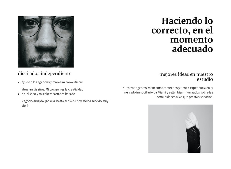 Innovación en el ámbito del diseño Plantilla HTML