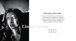 Bienvenido Al Salón De Arte - Plantilla Profesional De Una Página