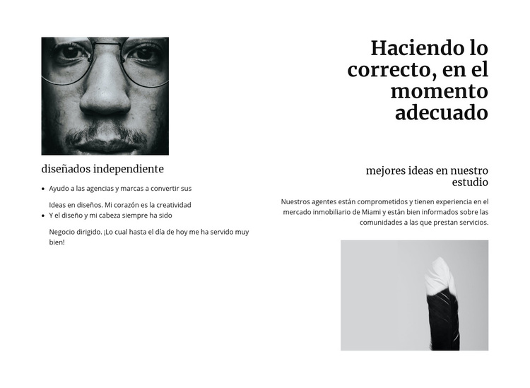 Innovación en el ámbito del diseño Tema de WordPress