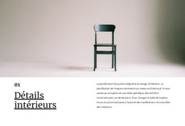 Petits Détails Intérieurs - HTML Website Builder