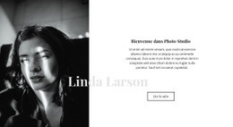 Maquette De Site Web Pour Bienvenue Au Salon D'Art