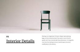 Small Interior Details - HTML5 Responsive Template