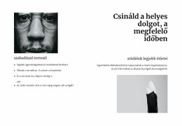 Innováció A Tervezés Területén - Weboldal Sablon