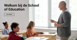School Voor Onderwijs - Websitesjablonen