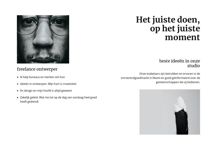 Innovatie op designgebied Website Builder-sjablonen