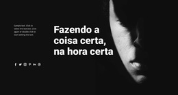 Nós Criamos Arte Maravilhosa - Modelo De Página HTML5