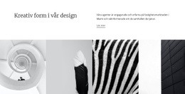 Designa Texturer Och Former – WordPress-Tema