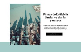 Sürdürülebilir Yapılar - Website Creation HTML