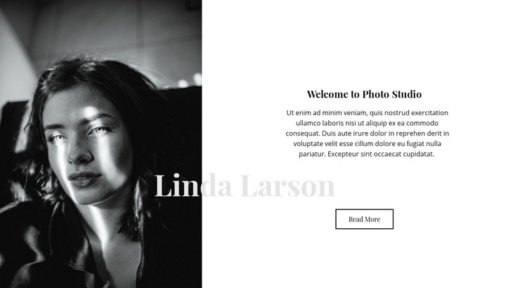 Welcome to art salon Webflow Template Alternative