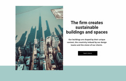 Sustainable Constructions - Website Mockup