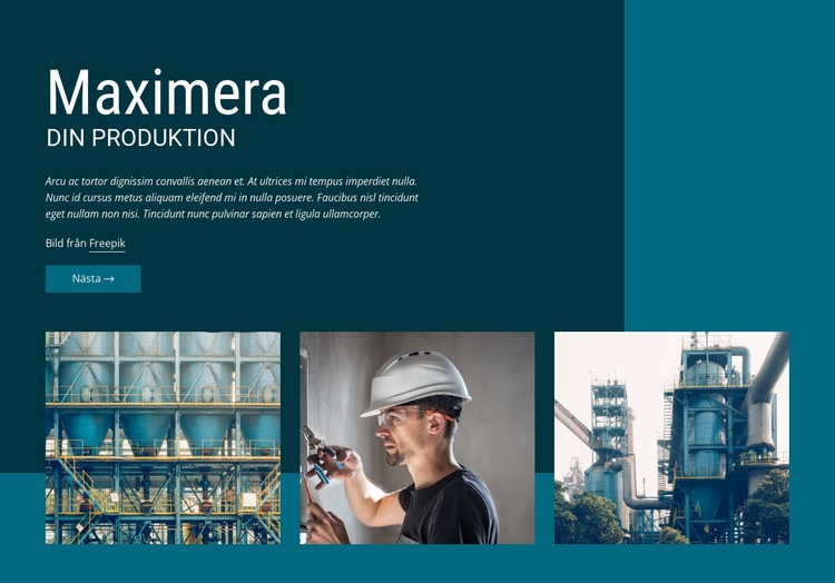 Maximera din produktion WordPress -tema