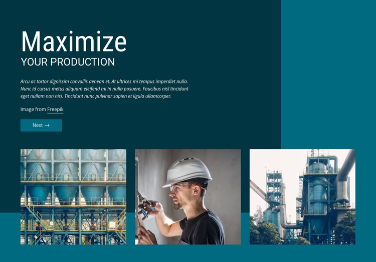 Maximize Your Production Webflow Template Alternative