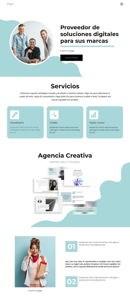 Soluciones Digitales - Tema Responsivo De WordPress