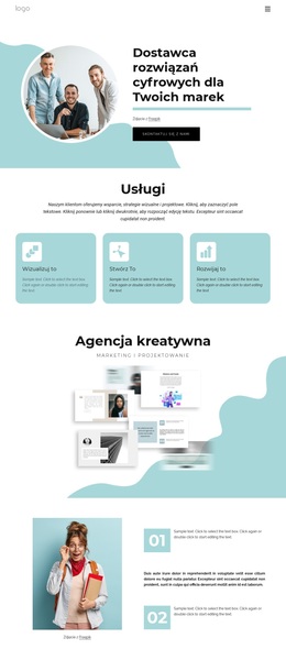 Rozwiązania Cyfrowe - Responsywny Motyw WordPress