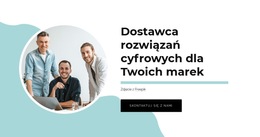 Zapewniamy Strategię - Szablon Strony Docelowej