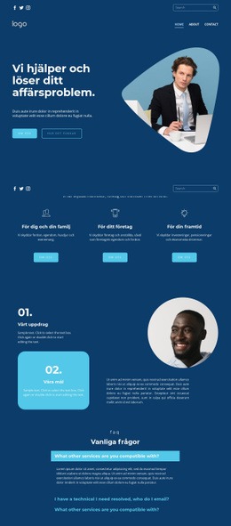 Att Uppnå Framgång - Nedladdning Av Webbplatsmall
