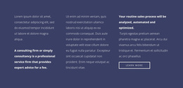 Three Columns - Templates Website Design