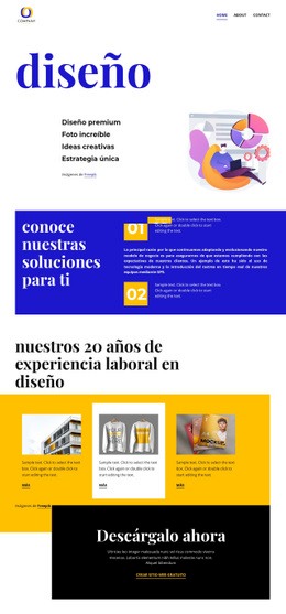 Diseño Brillante - Plantilla Personalizable