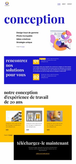 Maquette De Site Web Gratuite Pour Conception Lumineuse