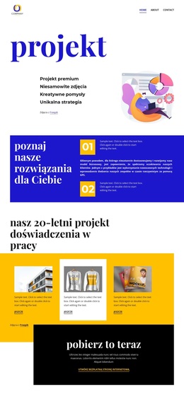 Pobierz Motyw WordPress Dla Jasny Projekt
