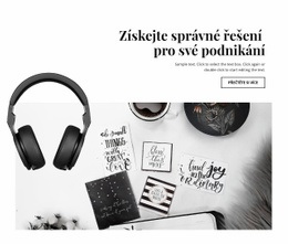 Získejte Obchodní Řešení - Základní HTML Šablona