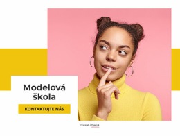 Modelová Škola – Kreativní Víceúčelová Šablona