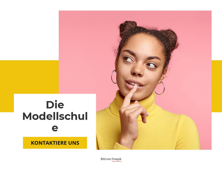 Die Modellschule HTML-Vorlage