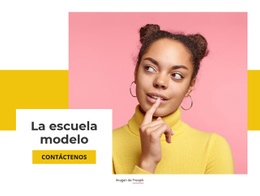 Impresionante Creador De Sitios Web Para La Escuela Modelo