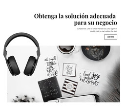 Obtenga Una Solución Empresarial: Plantilla HTML Básica