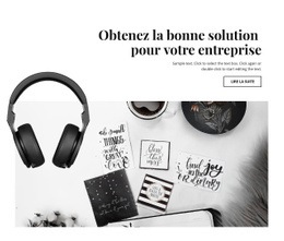 Obtenez Une Solution Commerciale – Modèles Gratuits
