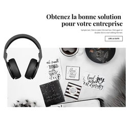 Obtenez Une Solution Commerciale
