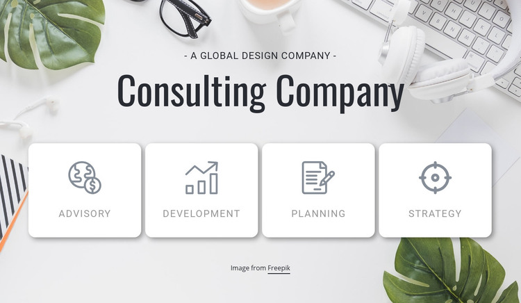 Business specific IT solutions Homepage Design