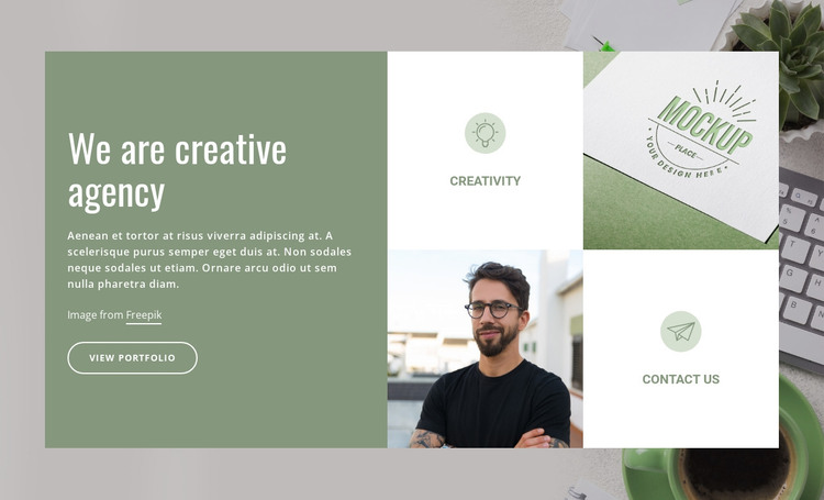 Web Design and Marketing HTML Template
