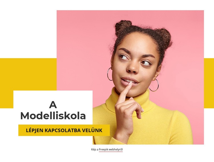 A Modelliskola HTML Sablon