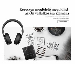 Keressen Üzleti Megoldást – Webhelytervező Sablon